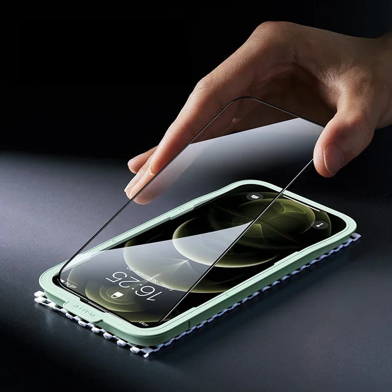 Protecteur d'écran en verre trempé pour iPhone 16 Plus