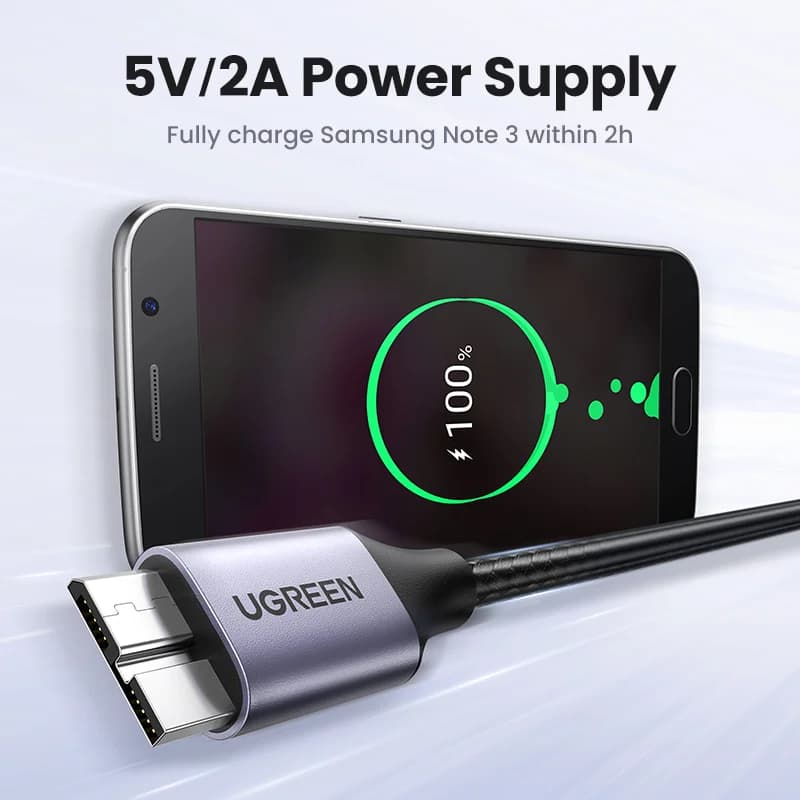 Câble de données et charge rapide USB 3.0 Micro-B