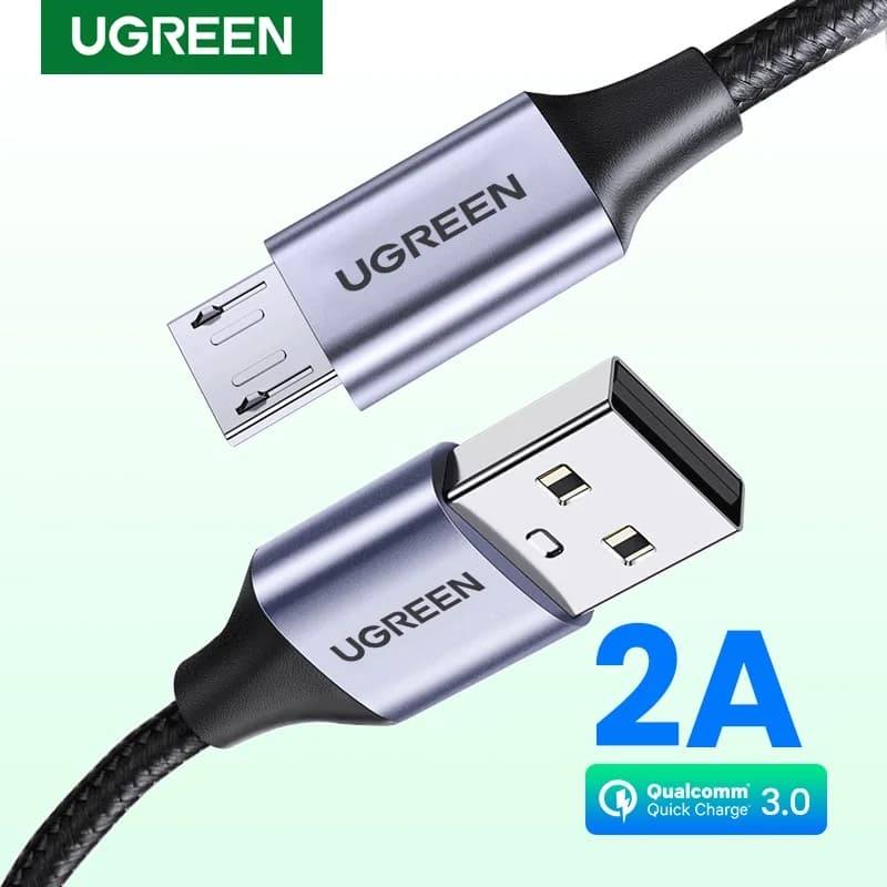 Câble Micro USB, 2A, Tressé en Nylon