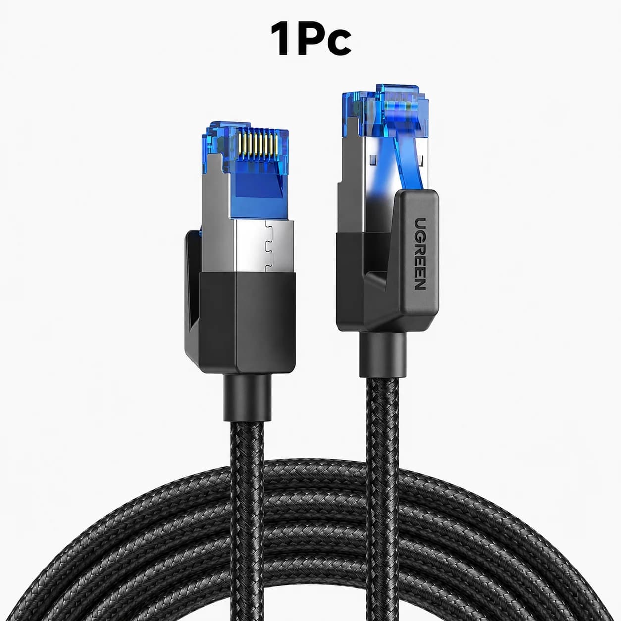 Câble LAN Ethernet tressé Cat8 40Gbps