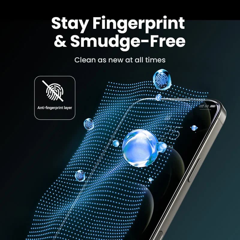Protecteur d'écran en verre trempé pour iPhone 16 Plus