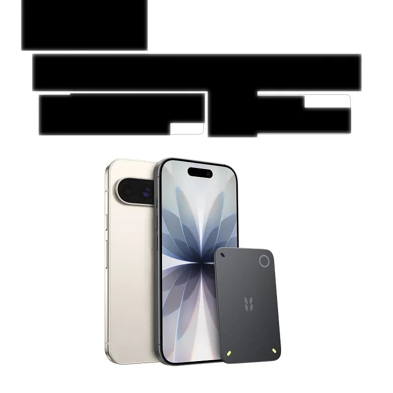 Traceur d'objets Bluetooth fin double système