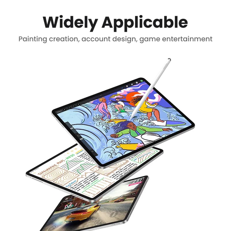 Stylo numérique sans fil avec rejet de la paume pour iPad