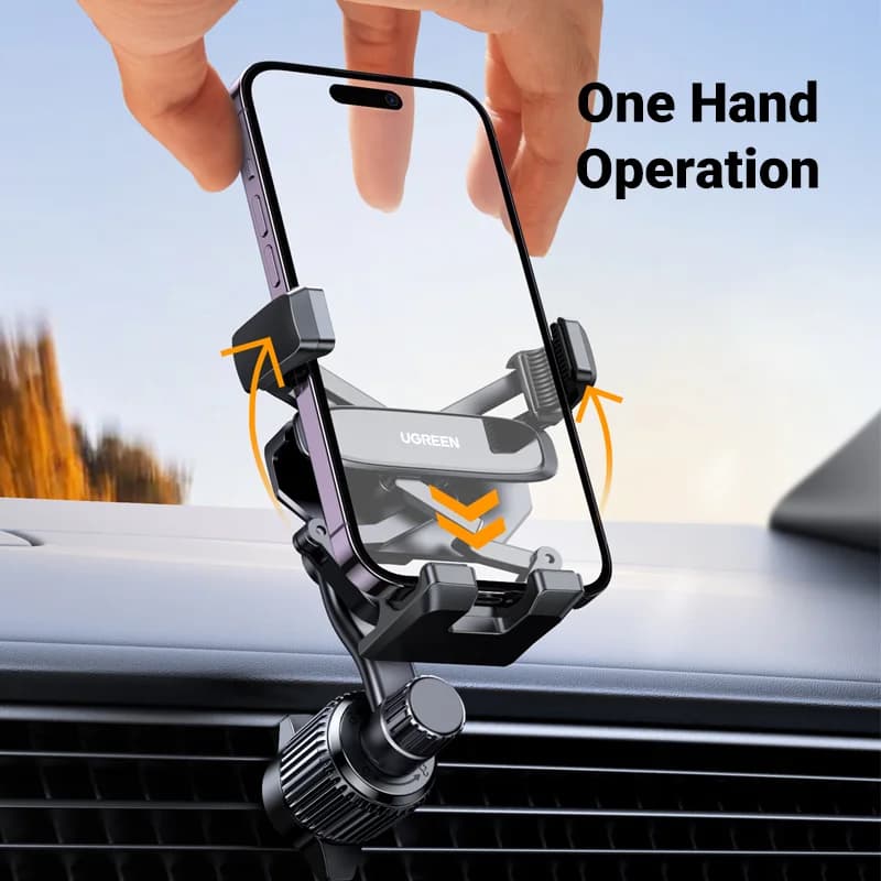 Support téléphone voiture gravité pour aération