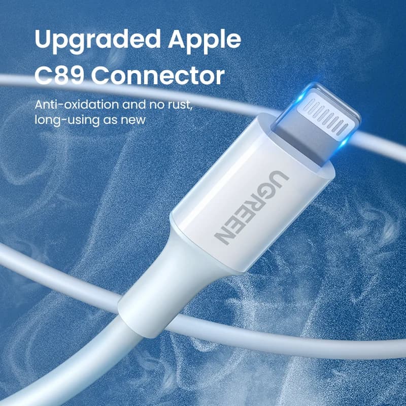 Câble USB vers Lightning de charge rapide certifié MFi