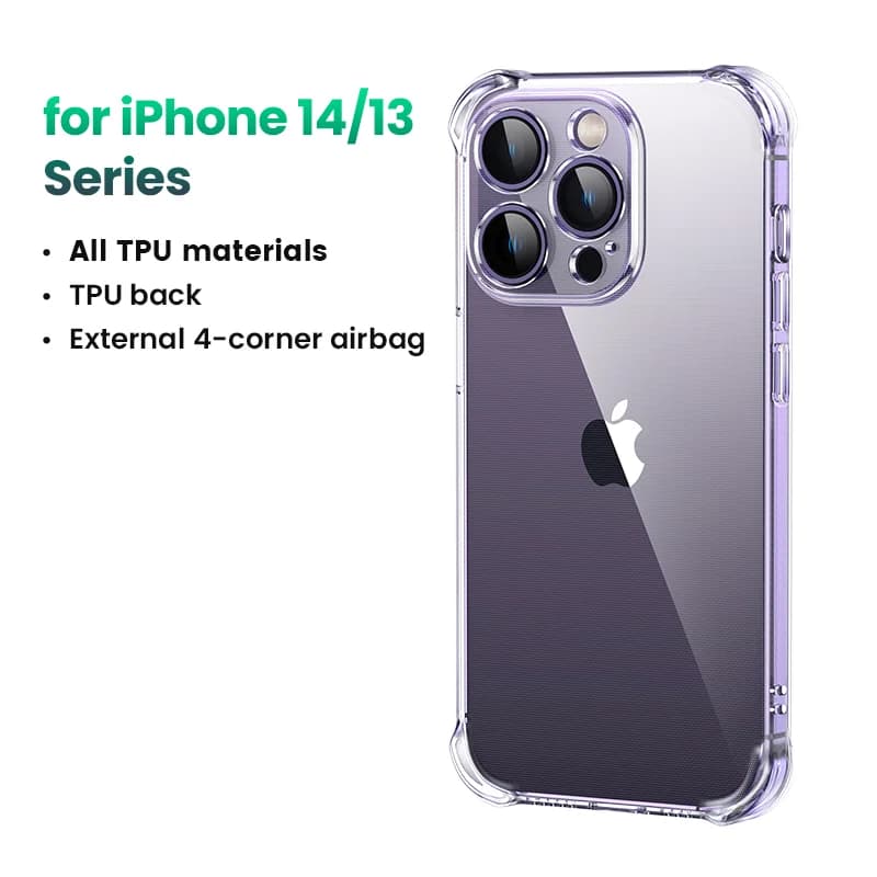 Coque transparente antichoc pour iPhone Pro Max