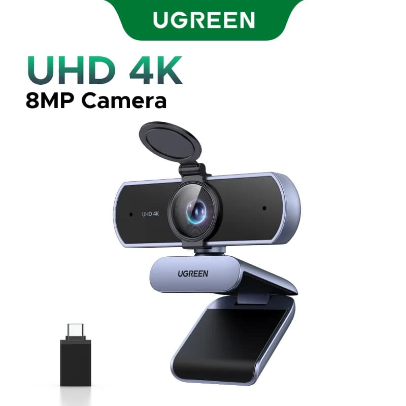 Webcam USB HD 2K avec double microphones