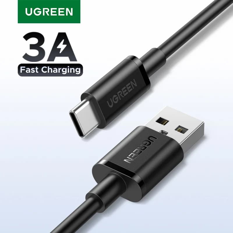 Câble USB-A vers USB-C, 3A, 0.25-3m