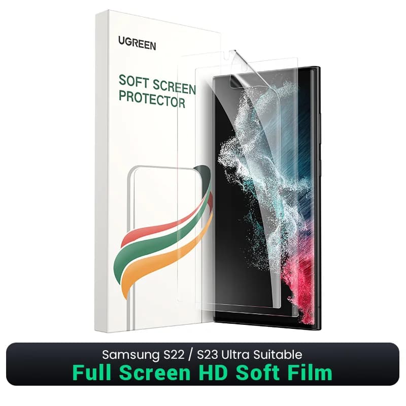 Pack de 2 protecteurs d'écran en hydrogel pour Galaxy S23/S22