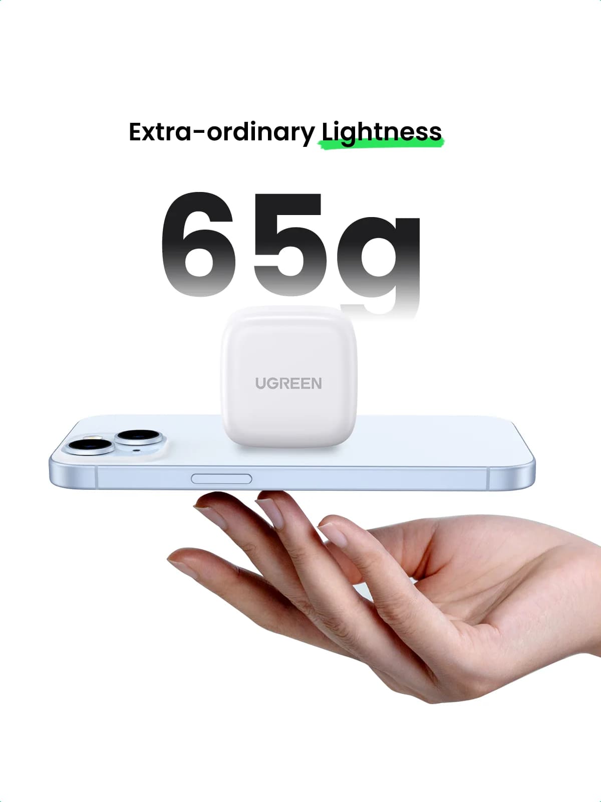 Chargeur rapide USB-C 20W avec prise UK