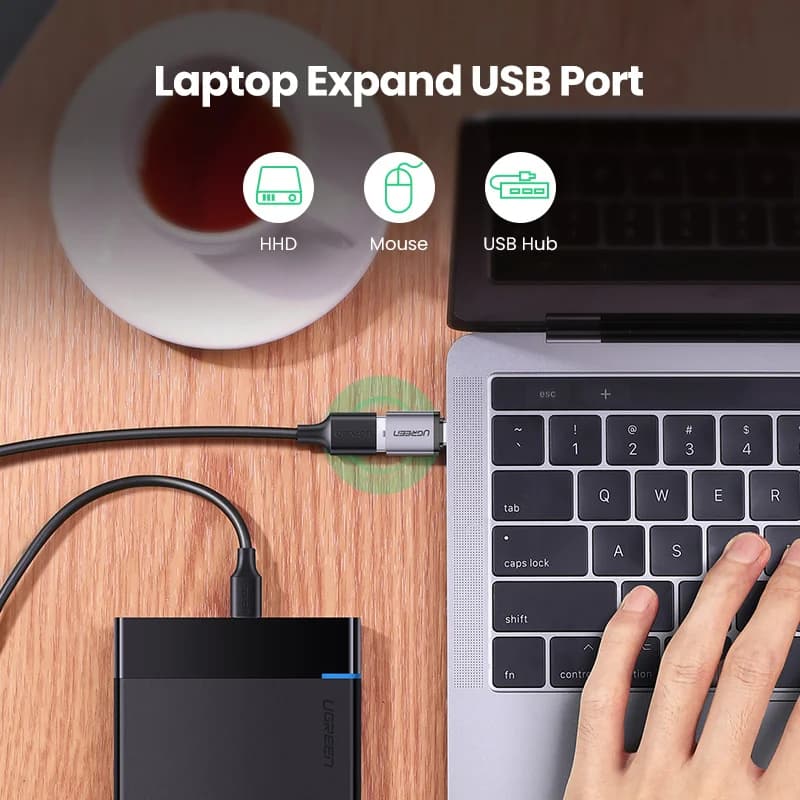 Adaptateur USB-C vers USB 3.0, Thunderbolt 3 OTG