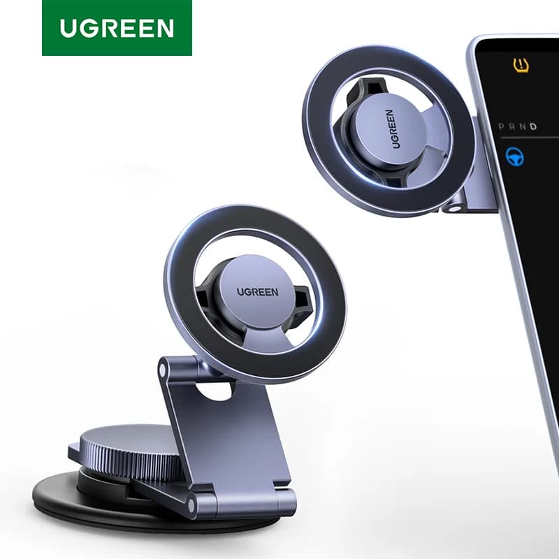 Support téléphone magnétique pour tableau de bord auto