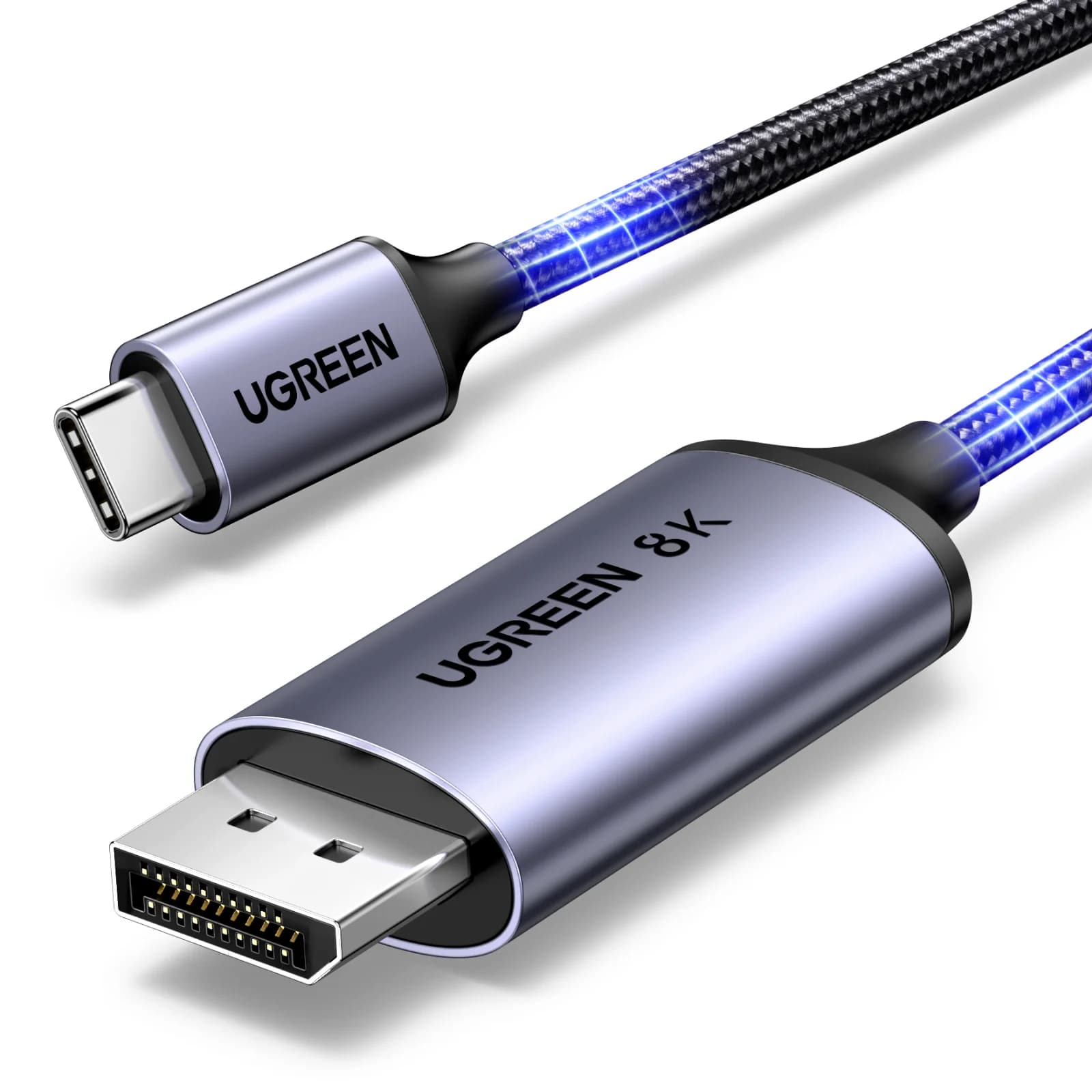 Câble USB-C vers DisplayPort 1.4 Résolution 8K