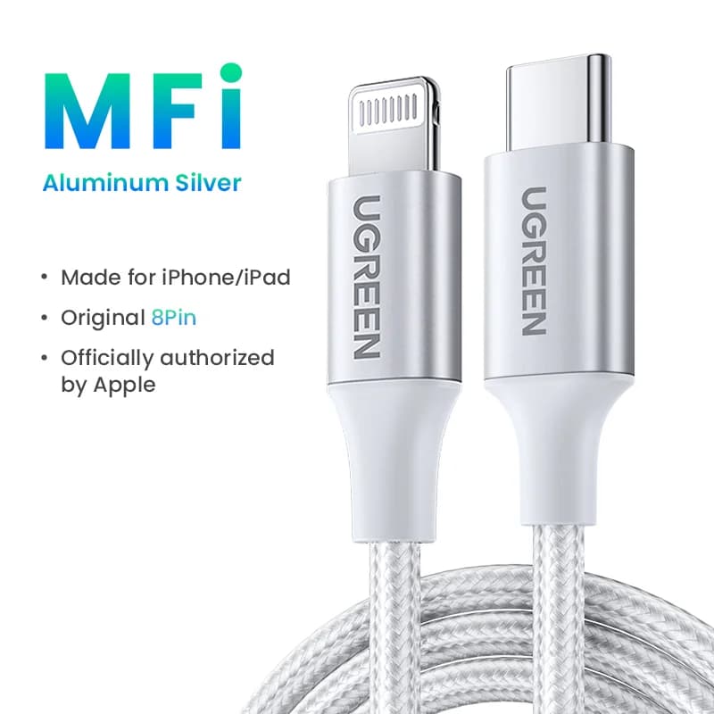 Câble USB-C vers Lightning PD 20W