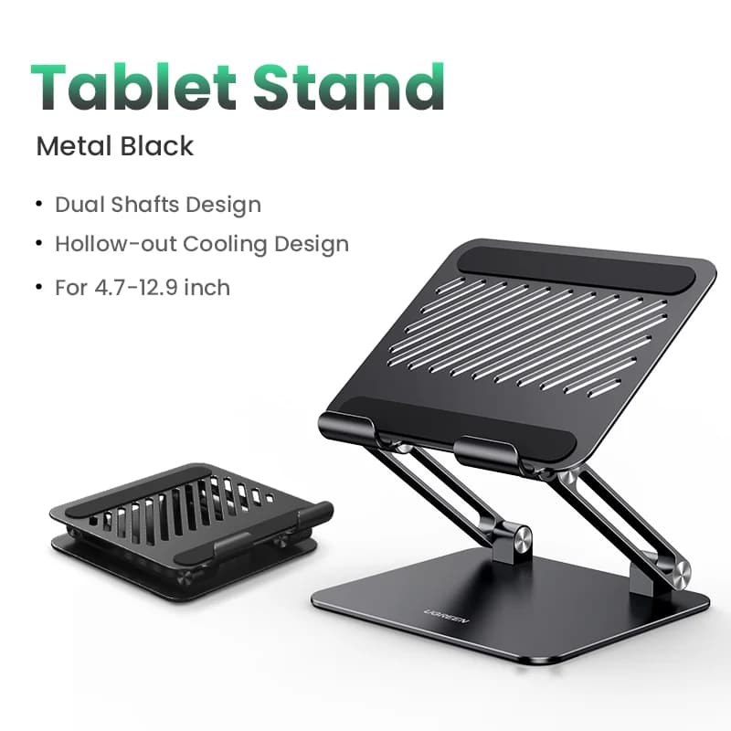 Support en aluminium pour tablette et téléphone