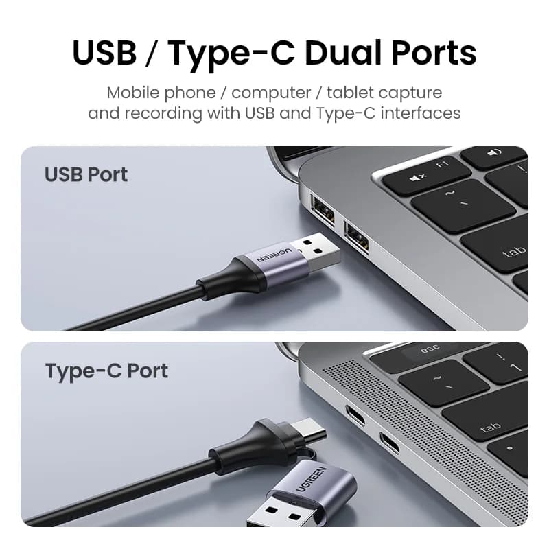 Carte de capture vidéo HDMI 4K vers USB-C