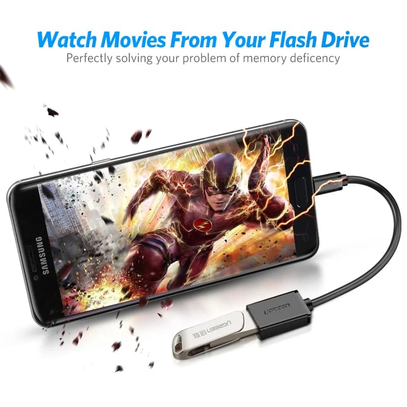 Câble adaptateur Micro USB OTG