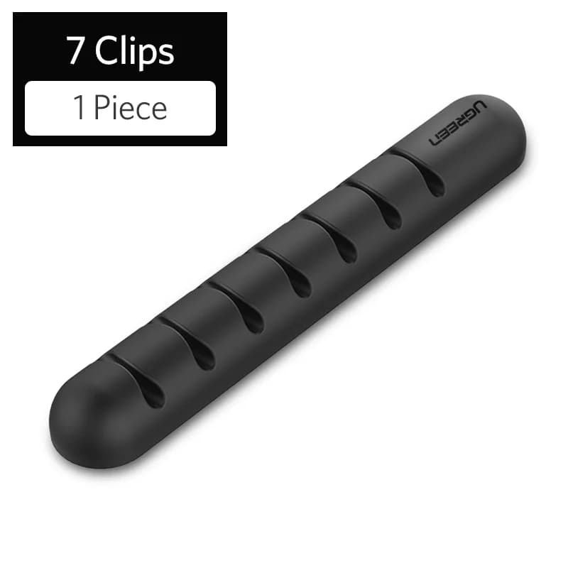 Clips organisateurs de câbles USB en silicone