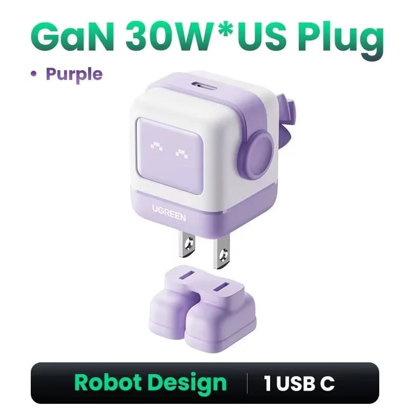 Chargeur rapide USB-C GaN 100W avec PPS
