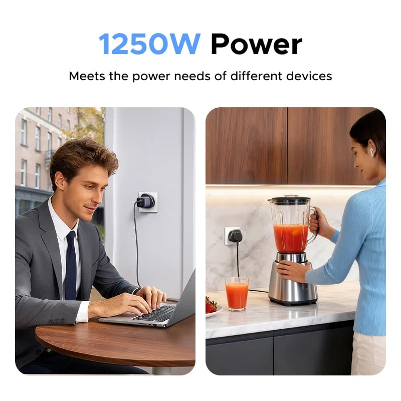 Adaptateur secteur universel de voyage avec prise US
