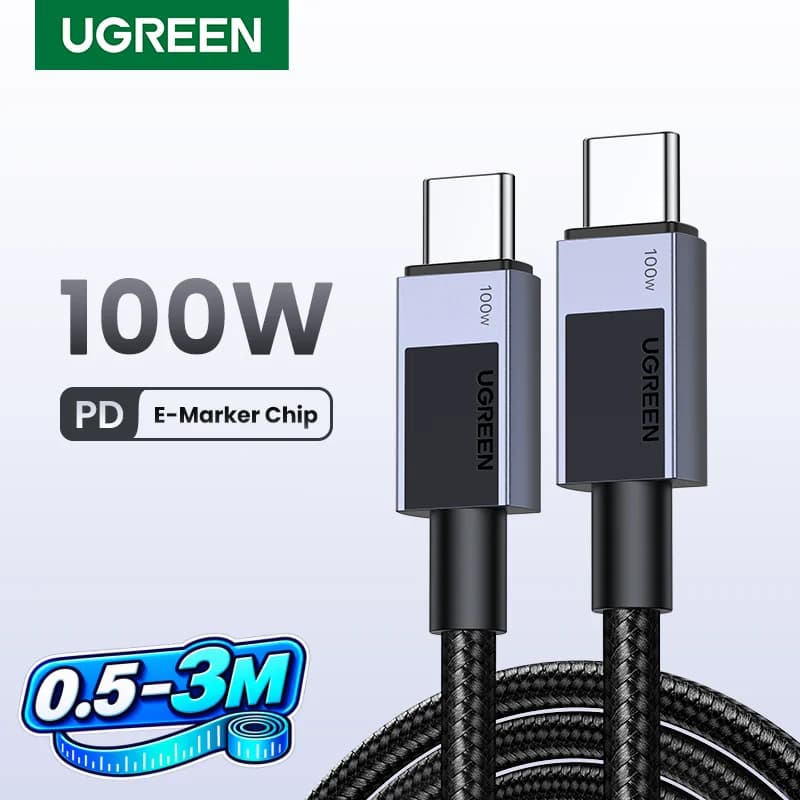 Câble USB-C vers USB-C, PD 100W, 5A